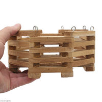 共和開発 着生植物用木枠 八角 M エアープランツ 2250002292462 1個（直送品）