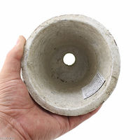 リーフ　アンティークポット　直径１３×１３ｃｍ　白　モスポット　トール　2250002341955　1セット(5個)（直送品）