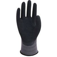 【天然ゴム背抜き手袋】 ウィード OPTY（オプティ） 天然ゴム中厚手 OP-220 グレー L 1双