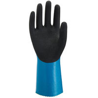 【アウトレット】再値下げ 耐油 ニトリルフルコート手袋　DE-658　Mサイズ　1双　ウィード