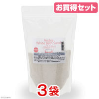 リーフ さらさら アンデス山脈の浴び砂 3kg 小動物用浴び砂 2250003202057 1個（直送品）