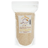 リーフ デグーの浴び砂 1L×10個 ゼオライトサンド 消臭 国産 398269 1個（直送品）