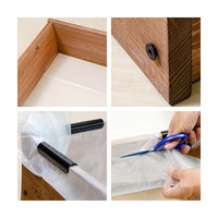 リーフ お手軽ビオトープ 池製作キット(W120×D60×H18.5cm) ブラウン 2250004011221 1個（直送品）