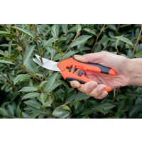 セーブ・インダストリー ハンドルがすべりにくいカーブ刃剪定鋏 SV-6711 1個