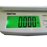 アークランズ GREATTOOL 簡易デジタルはかり 最小表示1g 最大30Kg 取引証明以外用 GTDSー30K 1台（直送品）