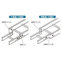 ネグロス電工 段違い口径違い金具 ARRD71550L 1個（直送品）