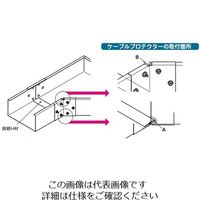 ネグロス電工 分岐用継ぎ金具 溶融亜鉛 ZDPLG200 1個（直送品）