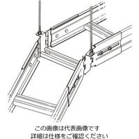 ネグロス電工 子桁付水平自在継ぎ金具 QRB2 1対（直送品）
