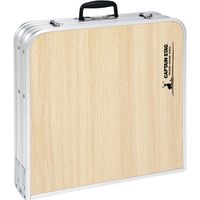 キャプテンスタッグ ジャストサイズ レジャーシートが入る トランクテーブル 90×45cm UC-0529 1個