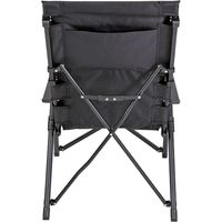 キャプテンスタッグ CSブラックラベル ウルトラハイバックチェア リクライニング付（直送品）