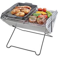 キャプテンスタッグ 鋳物 グリルプレート B5 UG-1569 1個