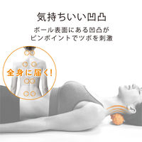 ストレッチボール 伸びる 凸タイプ ハード 直径6cm球 最長20cm オレンジ HCK-PBTRHDR エレコム 1個