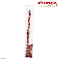 アモワークス 首輪 猫に小判 Ｍ レッド 107941 1個（直送品）