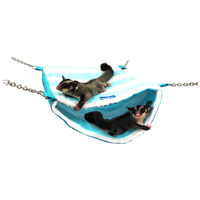 レインボー しましまダブルモック ブルー 4589462719263 1個（直送品）