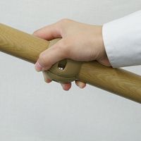 清水 いたわり手すり補助グリップ 32ブラウン SO-TG32-B 1パック（直送品）