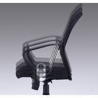 サンワサプライ スマートチェア Bluetooth 圧力探知 肘付き ブラック SNC-NET16ABK-BLE 1個（直送品）