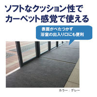 山崎産業 ロンステップ吸水マット300(#12)レッド F-125-12-R 1枚