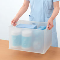 インボックス ML フタ プレート 収納ケース squ+ クリア 透明 NIB-PMLCL サンカ 1個