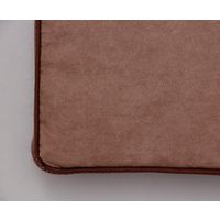 エアリー リビングクッション 幅500×奥行500×高さ50ｍｍ ブラウン CARV-5050(536912) 1個（直送品）