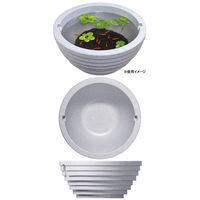 スドー メダカの発泡丸鉢 5L Φ35×16cm 332863 1個（直送品）