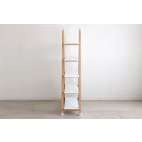 【軒先渡し】東馬 プルーフ 5段シェルフ 幅1000×奥行390×高さ1720ｍｍ ホワイト 54672210 1台（直送品）