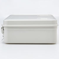 無印良品 スチール工具箱3 約幅38.5×奥行22.5×高さ9.5cm 1箱（6個入） 良品計画