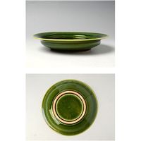 暮らしのうつわ花田 モアス カレー皿(中) 黄アメ 介護 食器    moas600802_609213003 1個（直送品）