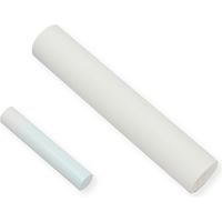 日本理化学工業 ダストレス太字チョーク10本入(コーティング無) DK-10-W 1セット(12個)