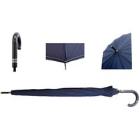 共栄工業 65cm 16本骨 ジャンプ傘 紺 10087 1セット（6本）（直送品）