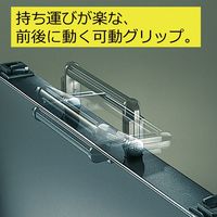 キングジム デザイナーズケース A1 2つ折り 15mm幅 3246クロ 1冊