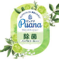 ウェットティッシュ 除菌シート 除菌ノンアルコール 本体 1パック（47枚入） エリエール ピュアナ（Puana） 大王製紙