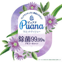 ウェットティッシュ 除菌シート 詰替用 1344枚(42枚×32個) エリエール ピュアナ（Puana）除菌99.99% 大王製紙