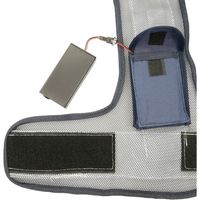 【安全ベスト】 小野商事 エースグローブ フラッシュ安全ベスト6cm幅 LED赤 No732 1着