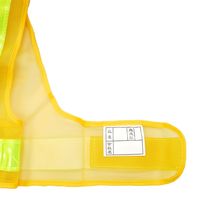 【安全ベスト】 小野商事 フラッシュ安全ベスト6cm幅 LED赤 No721 1セット（5着入）