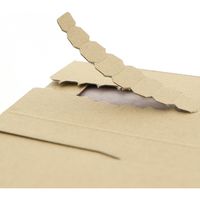 【底面A5】ラクポスBOX 縦155×横215×高さ20mm クラフト 1袋（10枚入）HEIKO