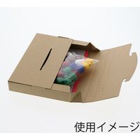 【底面B6】ラクポスBOX 縦145×横195×高さ30mm クラフト 1袋（10枚入）HEIKO