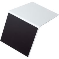 ソニック ブックエンド L型 マグネット付き 黒 DA-4207-D 1セット(6個:1個×6)