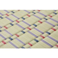 萩原 い草カーペット 国産 掛川織 こずえ 本間 8帖 81942680 1枚（直送品）