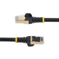Startech.com LANケーブル 7.5m Cat6a ブラック 10Gbps 6ASPAT750CMBK 1個