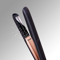 パナソニック ストレートヘアアイロン ナノケア EH-HS0E-K 3D密着プレート 温度5段階 開閉ロック 立ち上がり20秒 海外対応 黒