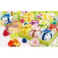 【ギフト・10箱セット】金澤兼六製菓 せんべいギフト　花とりどり FLW-20（直送品）