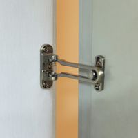 清水 ドアガード 外開 ブロンズ ヘッダー付パック品 SB-DG100B(P) 1パック（直送品）