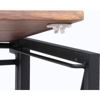 不二貿易 エスタシリーズ フォールディングデスク 幅900×奥行440×高さ740ｍm 14489 1台（直送品）