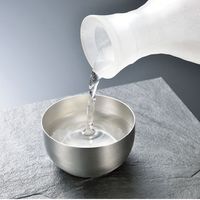 よこやま Made in TSUBAME ステンレスぐい呑み gN-01 1個（直送品）