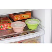 川崎合成樹脂 SS-095 シリコーン冷凍保存容器 ピンク 1個（直送品）