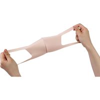 ひんやり冷感マスク 3枚入り 大人用 ナチュラルピンク 51204