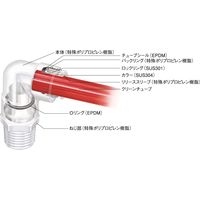 ニッタ ケミフィットC1 Yジョイント EY1/4ーR1/4ーC1 1セット(5個)（直送品）