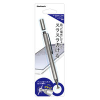 タッチペン 丸型ヘッド静電式 スマートフォン・タブレット用タッチペン OWL-TPSE01-SI シルバー 1本 オウルテック