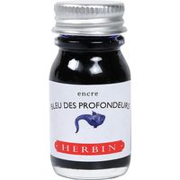 エルバン ガラスペンつむぎ&10mlミニインクセット ディープブルー 1個 hb21413set