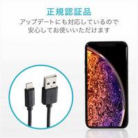 エレコム Lightningケーブル/スタンダード/1.0m/ブラック MPA-UALO10BK 1個
